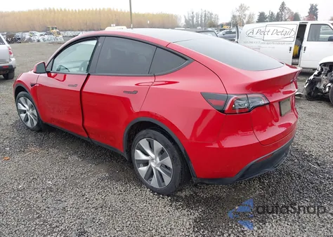 2022 Tesla Model Y Long Range Dual Motor All-Wheel Drive from USA, damaged, VIN 7SAYGDEE3NF461831